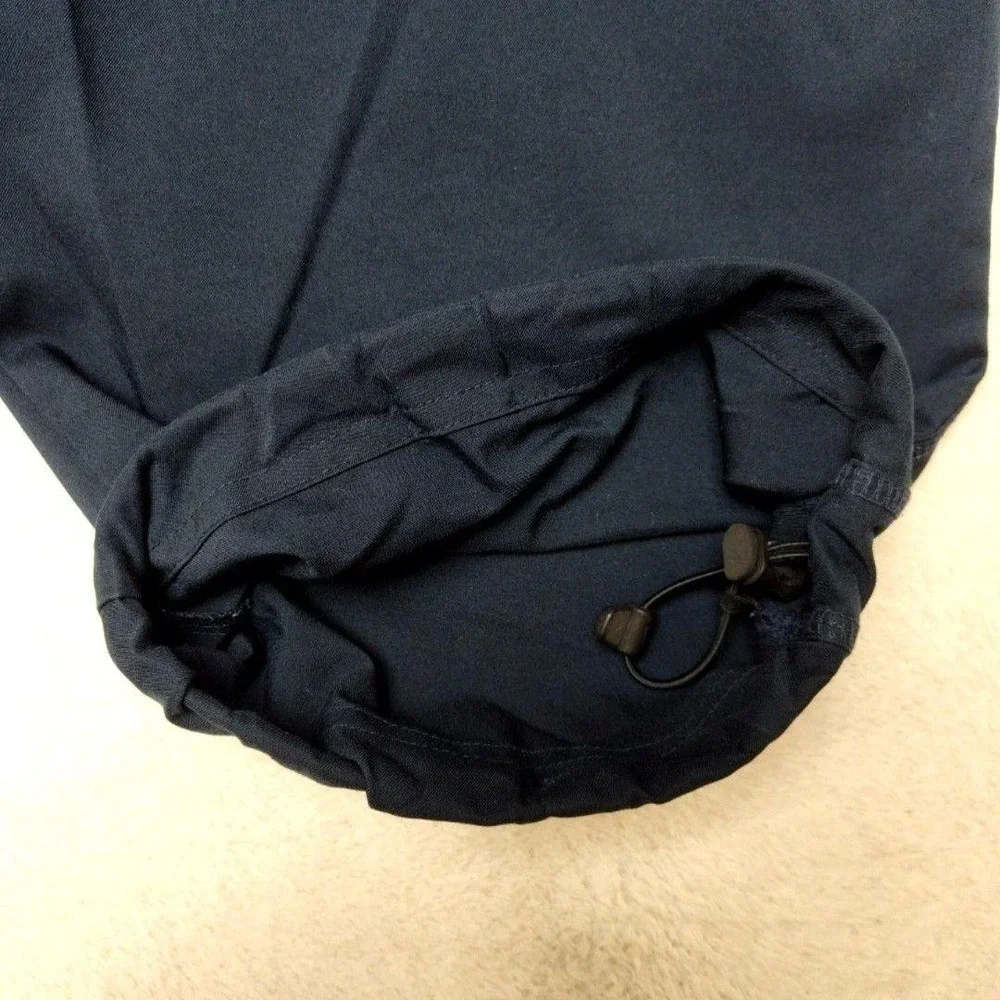 Nike‎ Track Pants Mens L Blue Woven Workout Lightweight Running Training 377788
